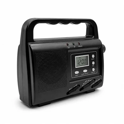 Torcia radiofonica di emergenza a dinamo