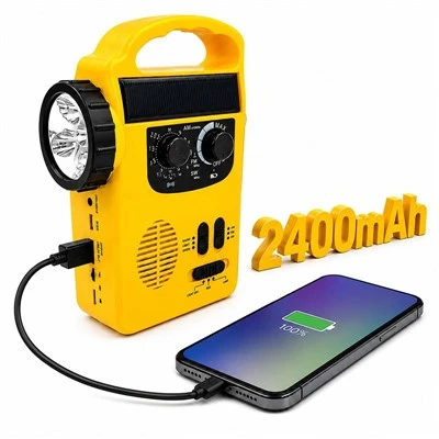 Power bank radio di emergenza